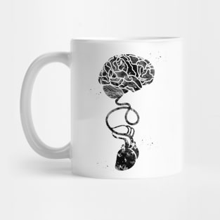 Brain and Heart Mug